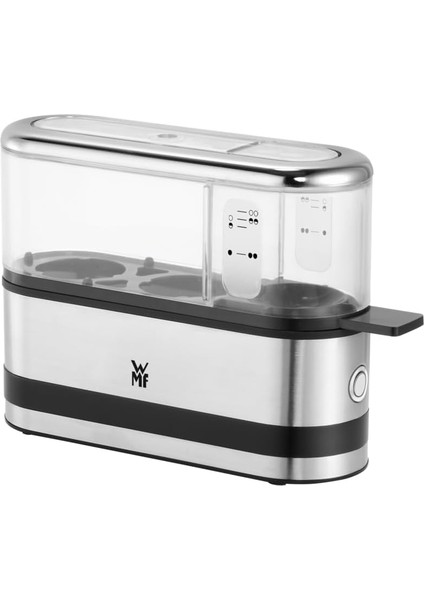 Kitchenminis Çelik 2'li Gümüş Yumurta Pişirme Makinesi