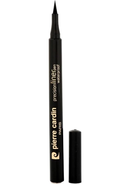 Pierre Cardin Precısıon Lıner Pen Waterproof- Mürekkep Etkili, Su Geçirmez Göz Sürmesi -Eyeliner-Siyah- 785