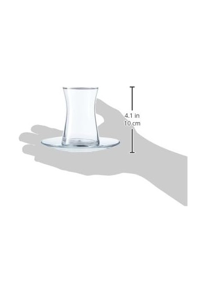 Heybeli Çay Seti, Sade, 160 Ml, 4 Parça modelleri