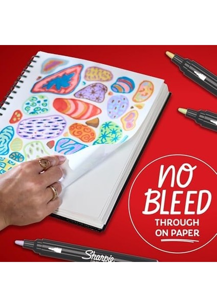 Yaratıcı Marker Akrilik | Toprak Tonları | Su Bazlı | Kan Dolaşımı Yok | Çoğu Yüzey Üzerine Yazar | Küre Uçlu | Çeşitli Renkler | 5'li Paket modelleri