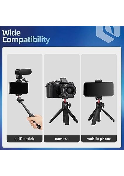 Kompakt Kamera, Mini, 1/4 Inç Vida, Taşınabilir Seyahat Tripodu Akıllı Telefon Için fiyatları