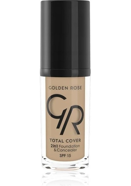 Golden Rose Total Cover 2ın1 Foundation&concealer No:06 - Fondöten modelleri