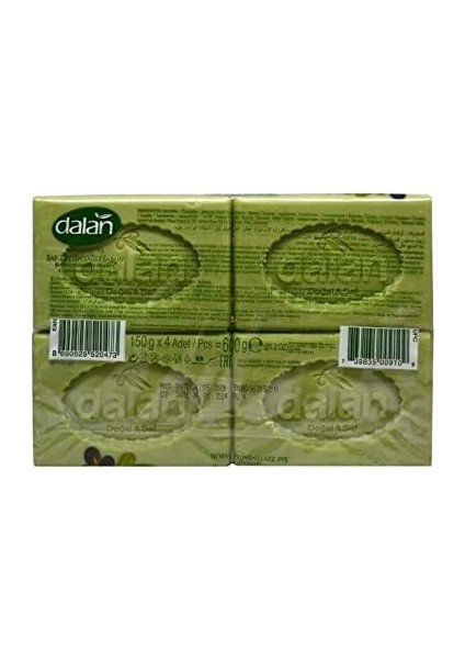 Dalan Geleneksel Saf Zeytinyağlı Banyo Sabunu 150X4 G modelleri