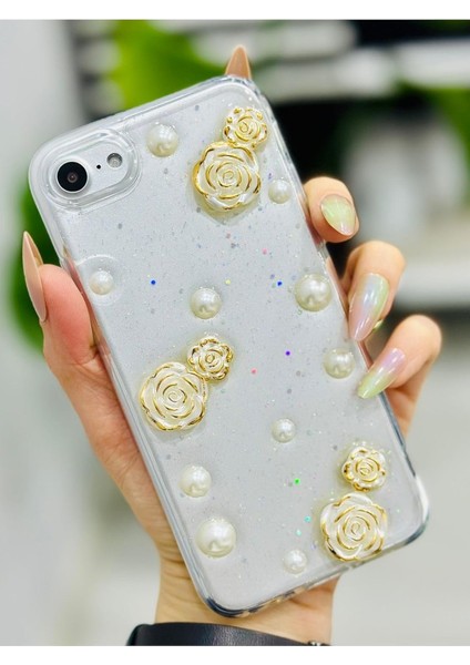 Aksesuar 7-8 - Se 2020 - Se 2022 ile Uyumlu Gül Oyuncak Tasarımlı Silikon Kılıf