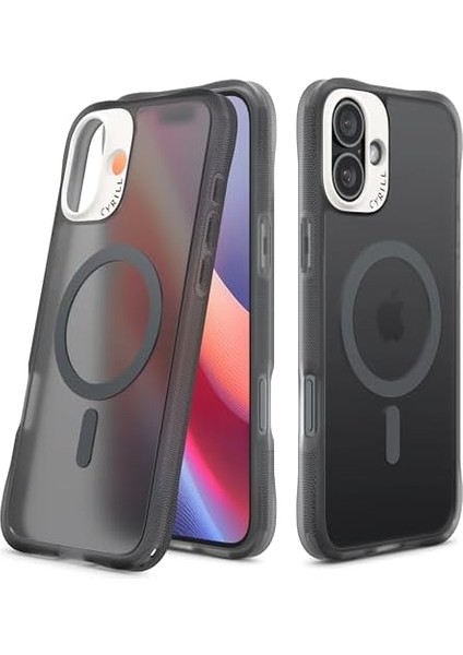 Ciel By 16 Kılıf Ultrasheer Mag Sararma Karşıtı Hava Kanalı Teknolojisi™ Askeri Sınıf Koruma Space Gray Mat Kapak - ACS08250 fiyatları