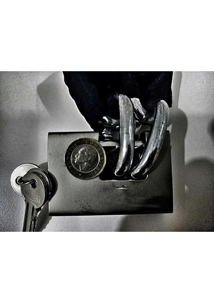 Caro 2 Metre 10 mm Çelik Kilitli Motorsiklet Zinciri Güvenlik İçin Dayanıklı Malzeme fiyatları