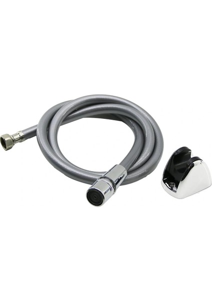 Gri Plastik Perlatörlü Taharatmatik Hortum 120CM (5047)