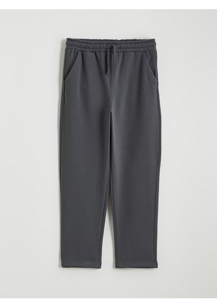 Yeni Sezon Beli Lastikli Basic Erkek Çocuk Eşofman Altı