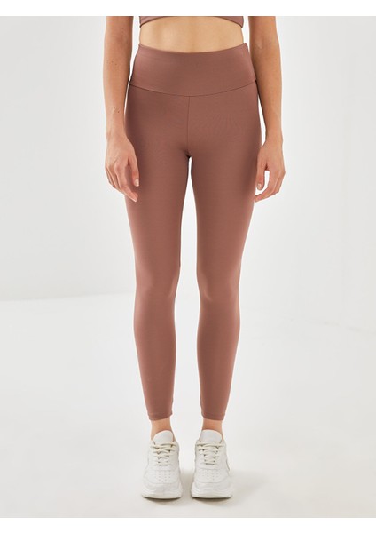 Yeni Sezon Kadın Beli Lastikli Ekstra Dar Fit Düz Tayt fiyatları