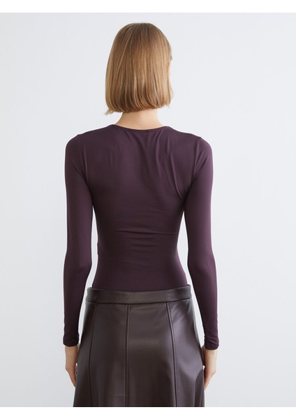 Yeni Sezon Bisiklet Yaka Kadın Body fırsatları