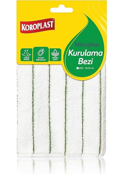 Mikrofiber Kurulama Bezi Tekli, Hızlı Kurulama, Yüksek Emici, Iz & Hav Bırakmaz, Cam, Ayna, Mutfak, Banyo, Tezgâh, Mobilya, Elektronik, Araç, Pencere, Raf, Televizyon, Bilgisayar, Beyaz Eşya fiyatları