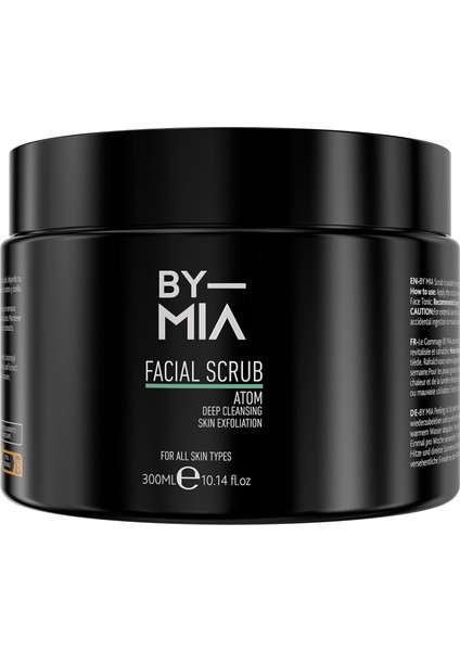By Mıa Yüz ve Vücut Peelingi - Atom 300ML | Tüm Cilt Tipleri Için Nemlendirici Etki | Avokado, Narenciye ve Vanilya Kokulu modelleri