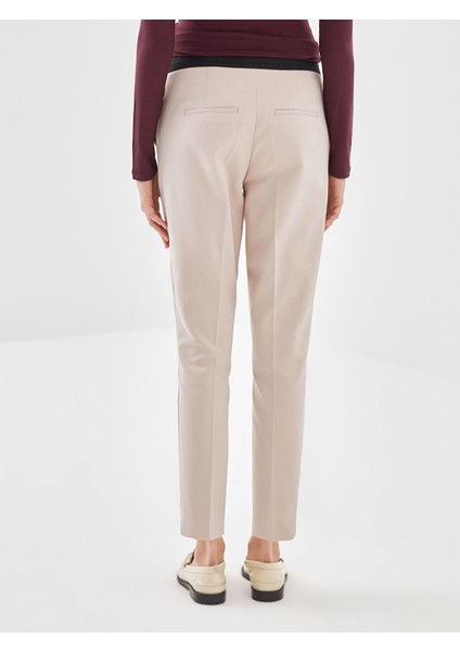 Yeni Sezon Beli Lastikli Havuç Kesim Kadın Pantolon modelleri