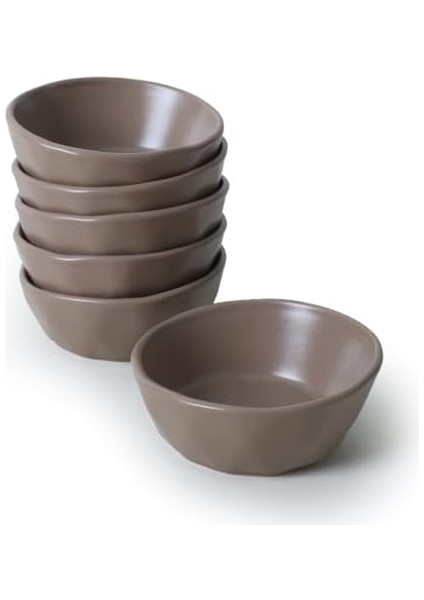 Mat Toprak Taupe Çerezlik/sosluk 12 cm 6 Adet 977 fiyatları