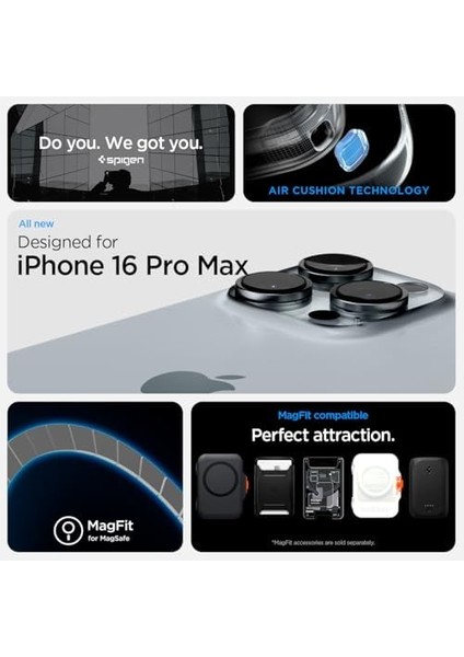 16 Pro Max Ince Kılıf Ultra Sararma Karşıtı Duraclear™ Hava Kanalı Teknolojisi™ Askeri Sınıf Koruma Magfit Zero One Tasarım Kapak - ACS08004 fiyatları