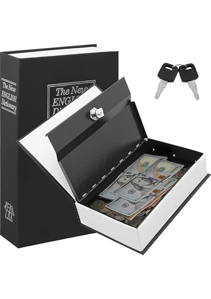 Kitap Görünümlü Metal Kasa Kumbara Tipi (5047)