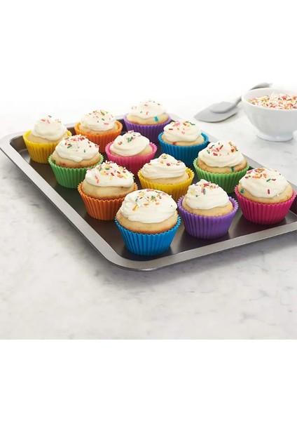 12'li Silikon Muffin Kalıbı