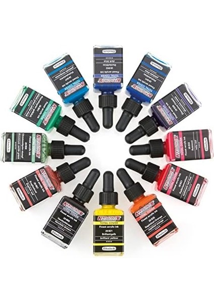 Aero Professional Akrilik Mürekkebi 28 ml 205 Red Orange fiyatları