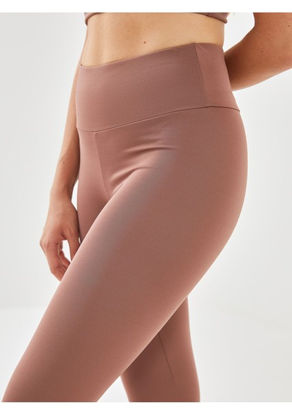 Yeni Sezon Kadın Beli Lastikli Ekstra Dar Fit Düz Tayt modelleri