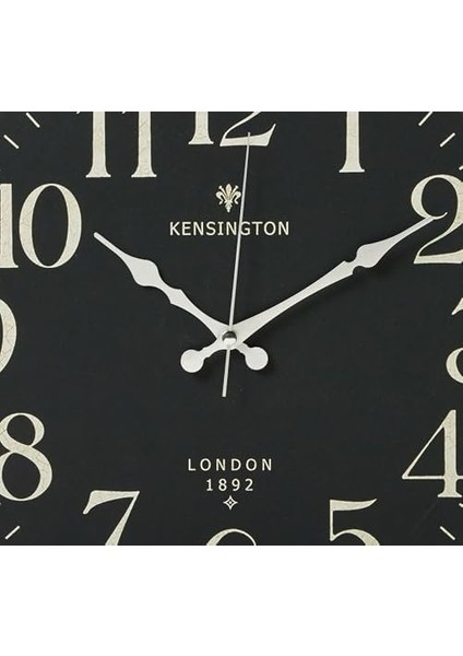 36 cm Gerçek Cam Akar Saniye Sessiz Mekanizma Dekoratif Duvar Saati modelleri