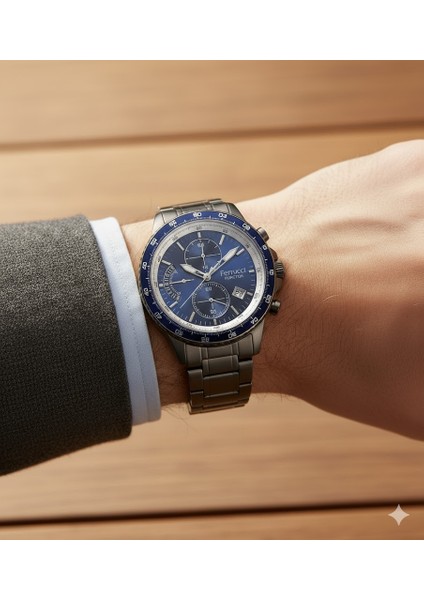 Erkek Kol Saati Antrasit Renk, Mavi Kadran - Şık Metal Kordon, 2 Yıl Garantili modelleri