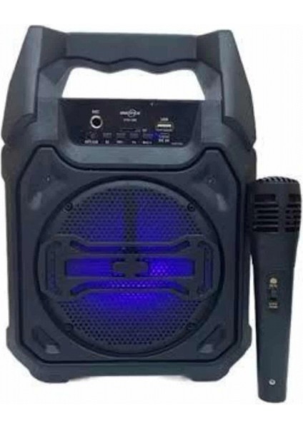 Bluetooth Hoparlör LED Işıklı Taşınabilir Kablosuz Speaker Uzun Pil Ömrü fırsatları