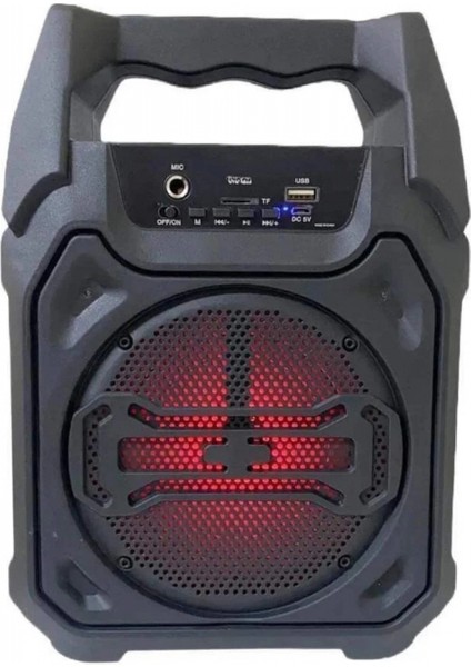 Bluetooth Hoparlör LED Işıklı Taşınabilir Kablosuz Speaker Uzun Pil Ömrü indirimleri