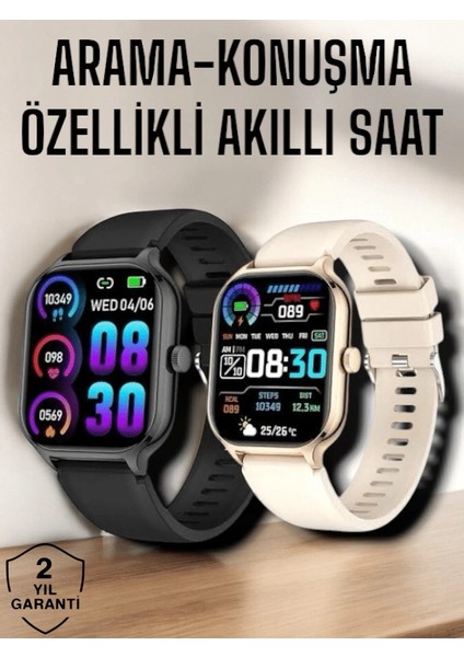 Suya Dayanıklı Bluetooth Akıllı Saat Gps, Adımsayar, Nabız & Sağlık Takibi