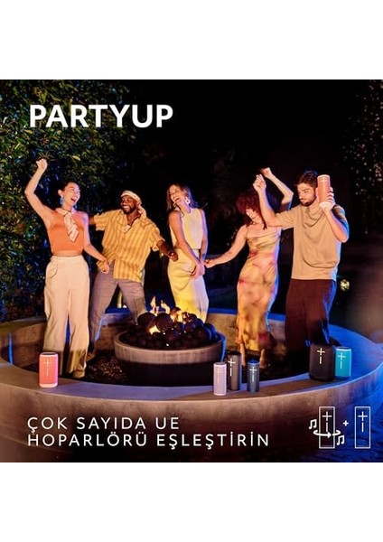 Ears Boom 4 Taşınabilir Su Geçirmez Bluetooth Hoparlör, 360 Derece, Güçlü, Sürükleyici, Kristal Netliğinde Ses, 15 Saatlik Pil Ömürlü ve 45M Kullanım Mesafeli Hoparlör, Lila fiyatları