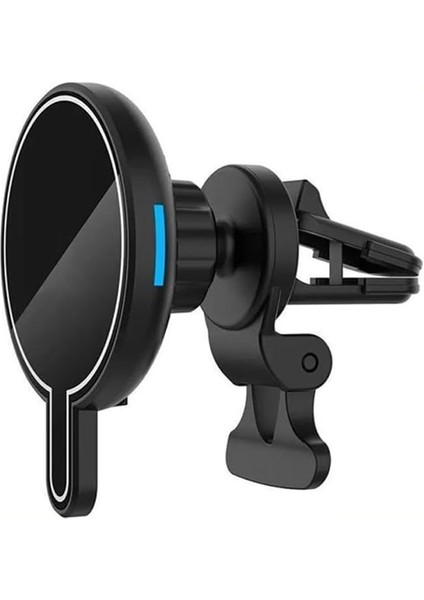 13 14 15 Uyumlu 15W Kablosuz Araç Içi Cep Telefonu Şarj ve Tutucu - 2in1 Uyumlu Şarj - Havalandırma ve Izgarasına Montaj D9