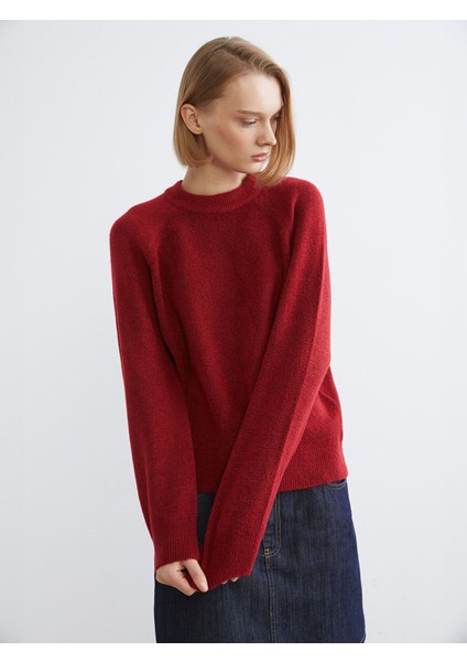 Yeni Sezon Bisiklet Yaka Kadın Triko Kazak