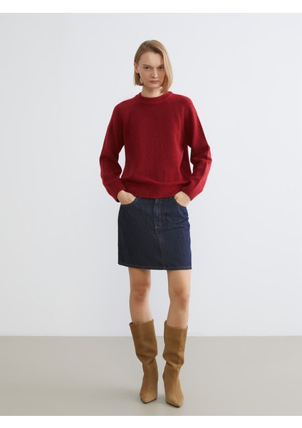 Yeni Sezon Bisiklet Yaka Kadın Triko Kazak fiyatları