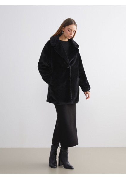 Yeni Sezon Ceket Yaka Kadın Kürk Kaban fiyatları