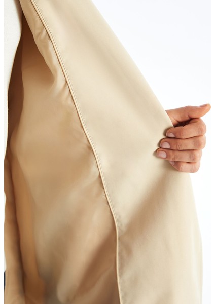 Yeni Sezon Ceket Yaka Kadın Trençkot fırsatları