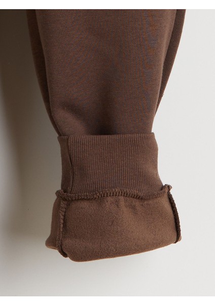 Yeni Sezon Beli Lastikli Erkek Çocuk Kalın Jogger Eşofman Altı modelleri