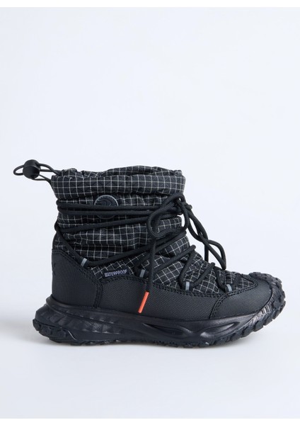 Siyah Erkek Çocuk Kar Botu Magda-Bowden-B