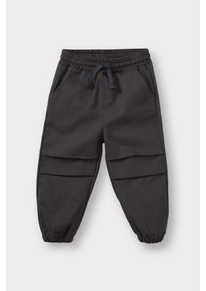 Erkek Bebek 2'li Takım Kareli Twill Kapüşonlu Gömlek Pantolon G3225A525WN fiyatları