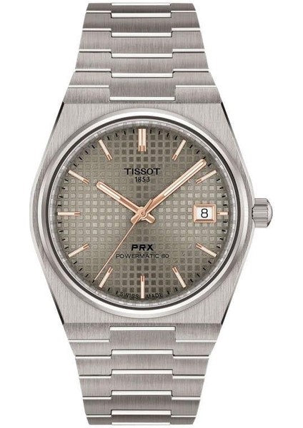 T1378074406100 Tissot Prx Titanyum 38 mm Otomatik Unisex Kol Saati T137.807.44.061.00