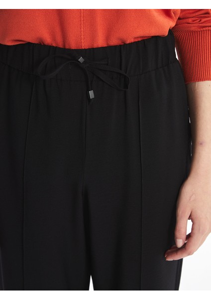 Yeni Sezon Beli Lastikli Loose Fit Kadın Pantolon modelleri