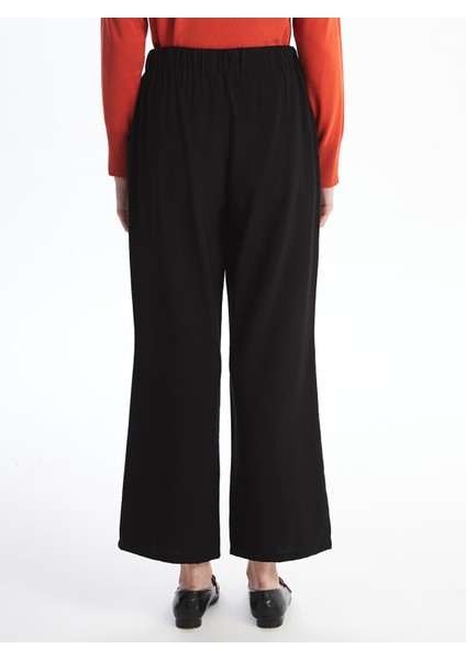 Yeni Sezon Beli Lastikli Loose Fit Kadın Pantolon fırsatları