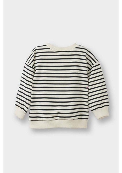 Erkek Bebek Bisiklet Yaka İçi Yumuşak Tüylü 2'li Sweatshirt G4865A525WN fırsatları