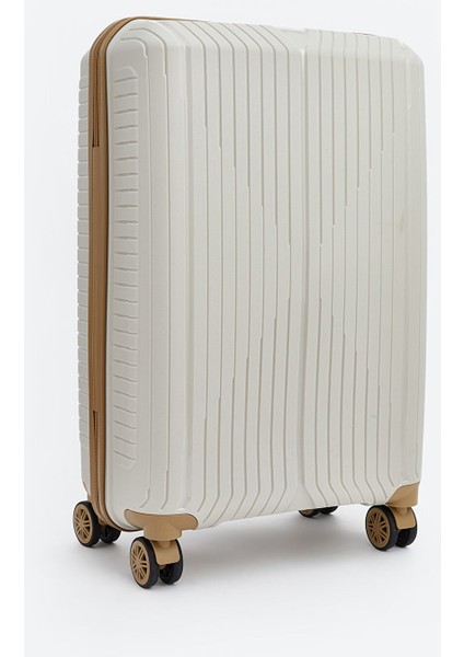 Yeni Sezon Kilit Detaylı Büyük Boy Valiz