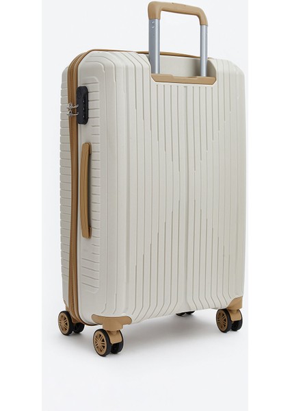 Yeni Sezon Kilit Detaylı Büyük Boy Valiz fiyatları