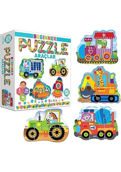 Toys Beginner Puzzle Araçlar modelleri