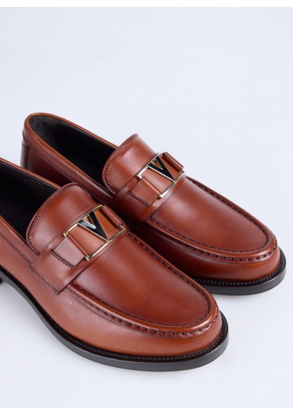 Kahve Erkek Deri Klasik Ayakkabı 92V13503VIT060-CLSC indirimleri