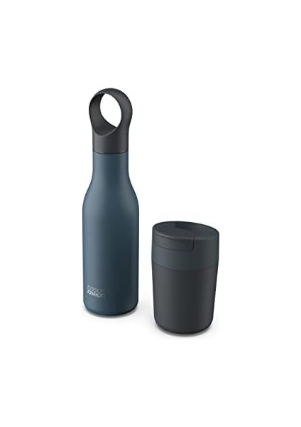 , Kupa ve Şişe Matara Seti, 81134, 500ML ve 340ML, Mavi fiyatları