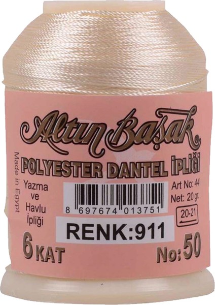 Altınbaşak Oya ve Dantel İpi 20 gr - - No: 911