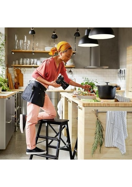 Rınnıg Çay Havlu, Beyaz/koyu Gri/desenli, 18X24 (45X60 Cm) fiyatları