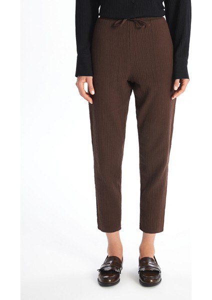 Yeni Sezon Kadın Beli Lastikli Düz Pantolon fiyatları