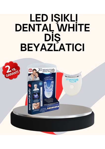 Beyazlatma Kalemli LED Diş Parlatma Seti